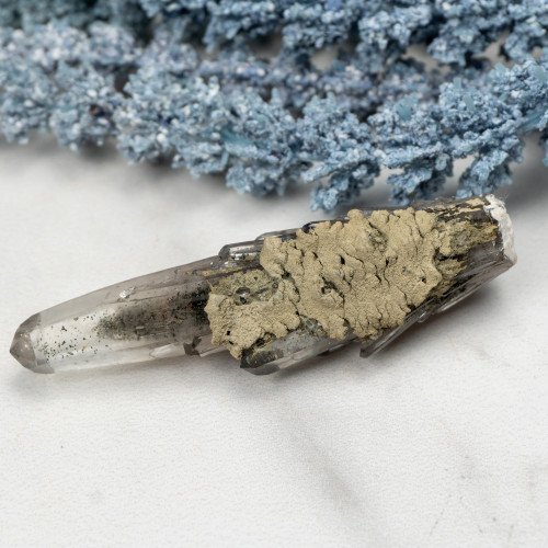 Chlorite in Quartz Scepter #1