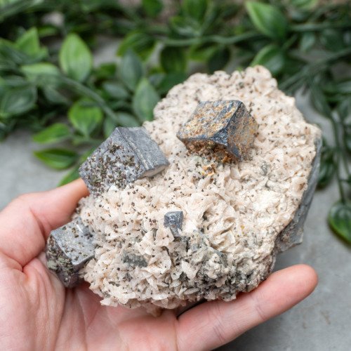 Galena on Dolomite over Calcite #1