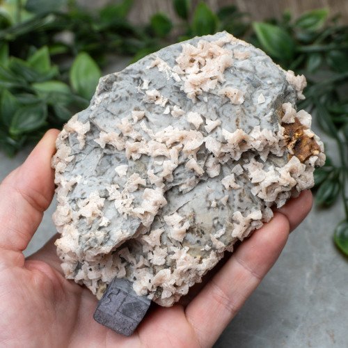 Galena on Dolomite over Calcite #1