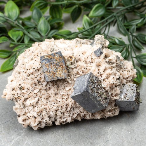 Galena on Dolomite over Calcite #1