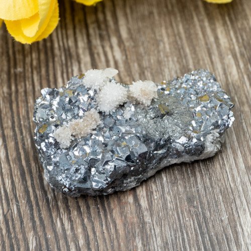 Mangano Calcite on Galena #3