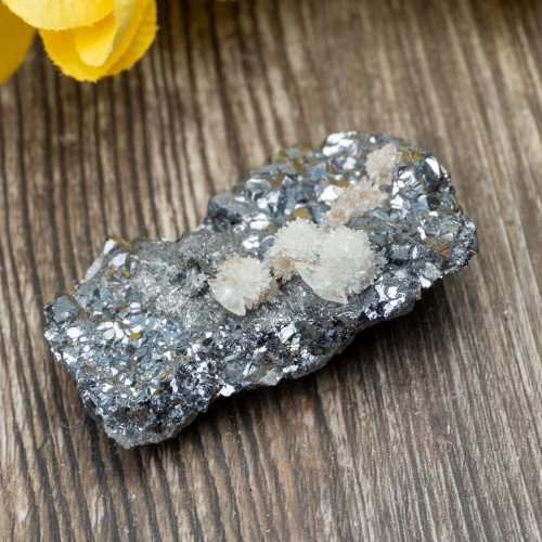 Mangano Calcite on Galena #3