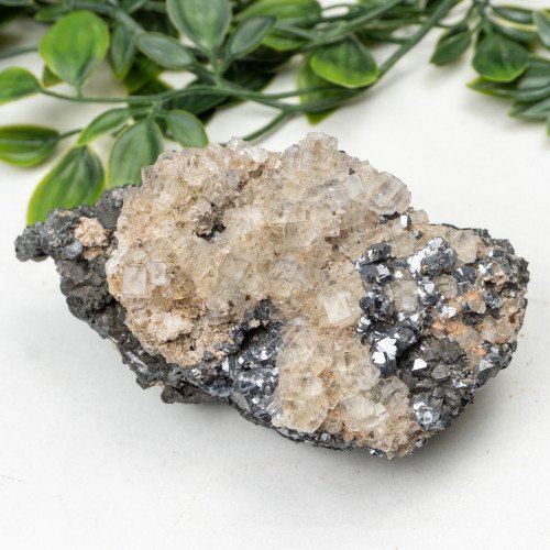 Fluorite on Galena and Sphalerite #1