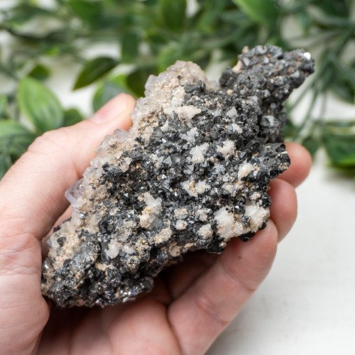 Fluorite on Galena and Sphalerite #1
