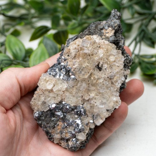 Fluorite on Galena and Sphalerite #1