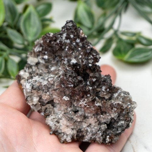 Smoky Fluorite with Colorless Fluorite #1