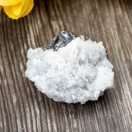 Calcite on Galena #1