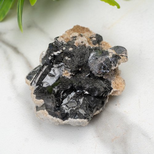 Galena on Calcite #1