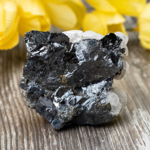 Mangano Calcite on Galena #2