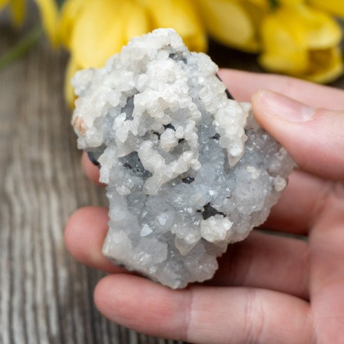 Mangano Calcite on Galena #1