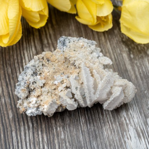 Mangano Calcite with Quartz #1
