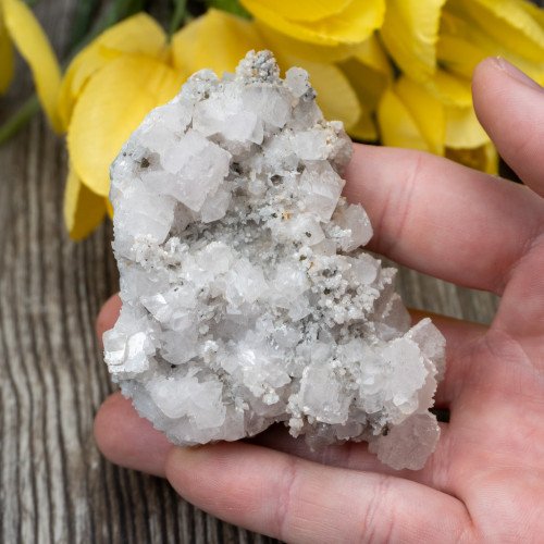 Mangano Calcite with Quartz #1