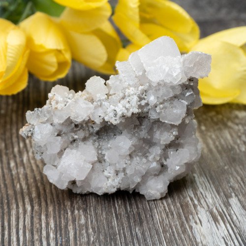Mangano Calcite with Quartz #1