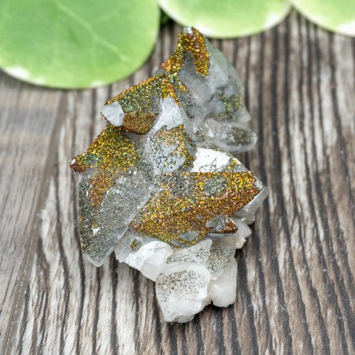 Chalcopyrite on Calcite #1