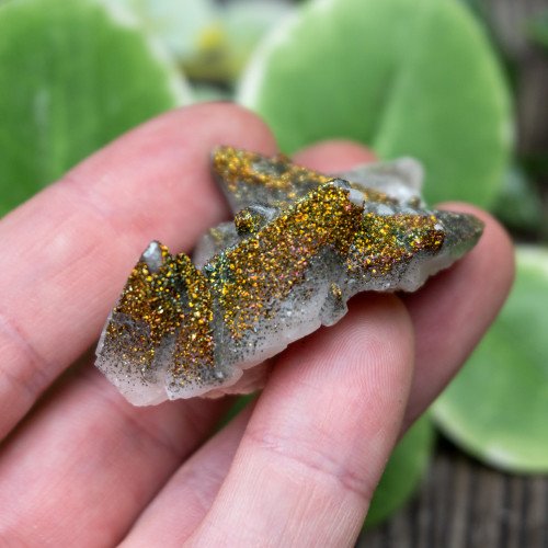 Chalcopyrite on Calcite #1