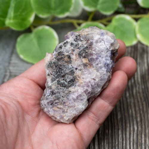 Purple Fluorite on Matrix #2
