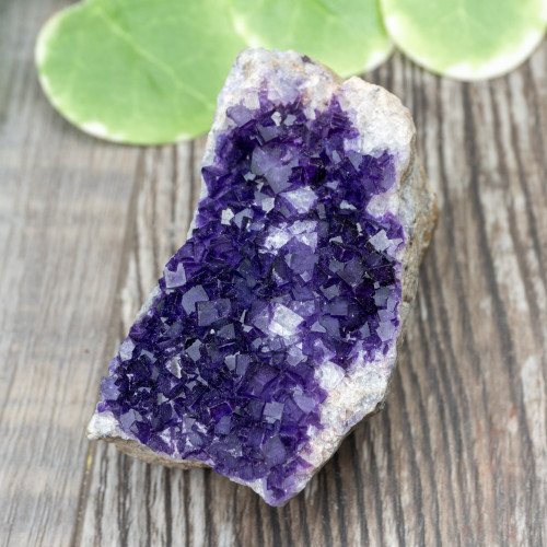 Purple Fluorite on Matrix #1