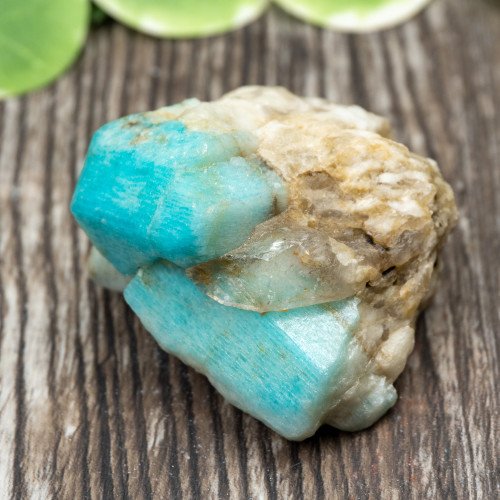 Amazonite with Quartz #1