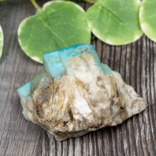 Amazonite with Quartz #1