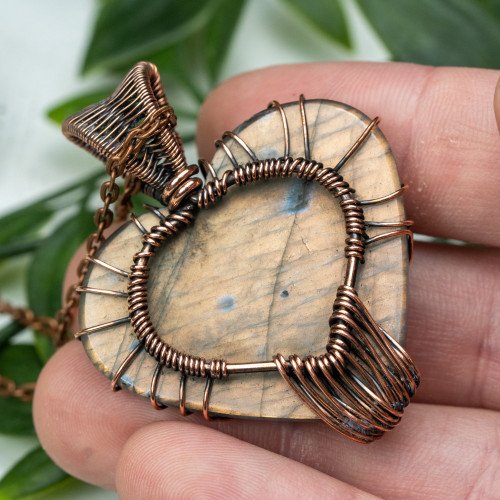 Labradorite Tree of Life Necklace #1