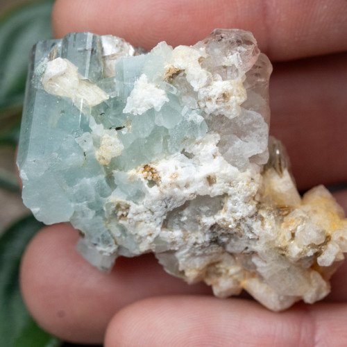 Aquamarine with Mica #1