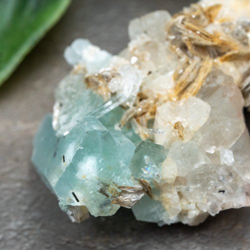 Aquamarine with Mica #1