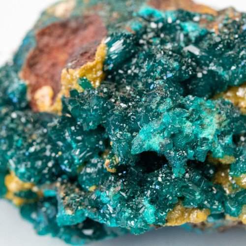 Dioptase with Mimetite #3