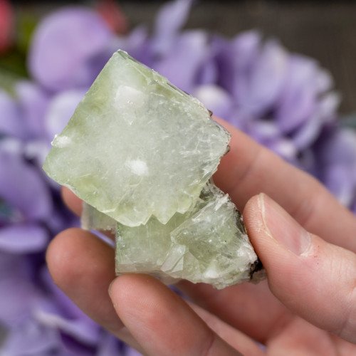 Green Apophyllite with Scolecite and Stilbite #5