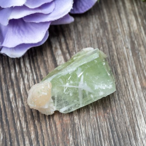 Green Apophyllite with Scolecite and Stilbite #2