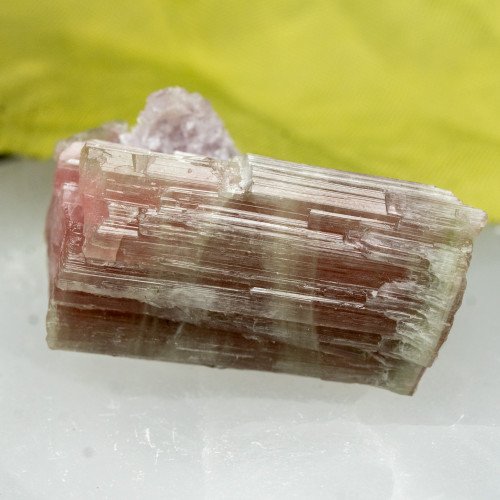 Watermelon Tourmaline on Lepidolite #1