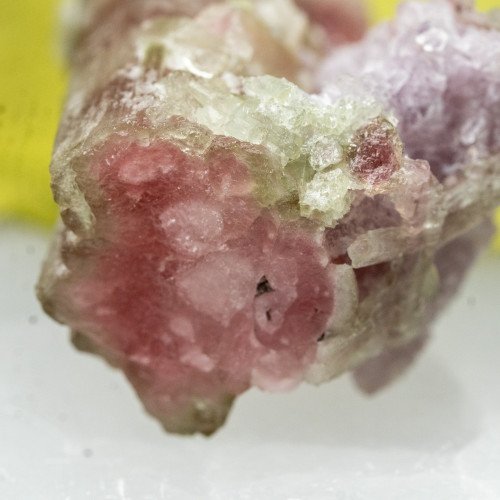 Watermelon Tourmaline on Lepidolite #1
