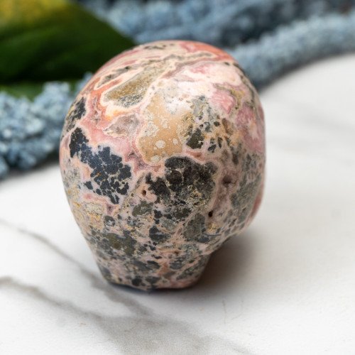 Rhodochrosite Skull #1