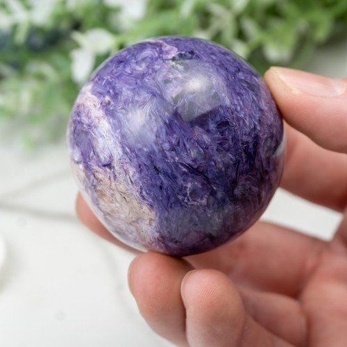 Charoite Sphere #2