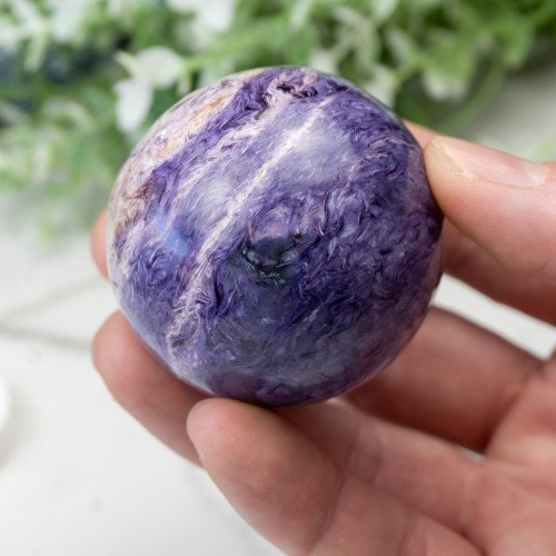 Charoite Sphere #2