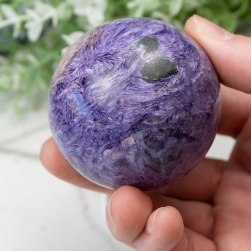 Charoite Sphere #1