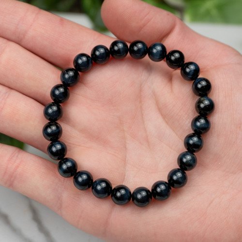Blue Tiger Eye Bracelet 8mm