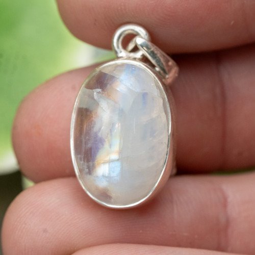 Rainbow Moonstone Necklace #3