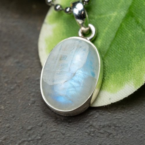 Rainbow Moonstone Necklace #2