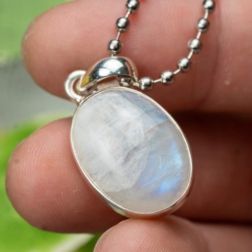 Rainbow Moonstone Necklace #2