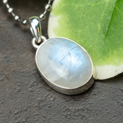 Rainbow Moonstone Necklace #2