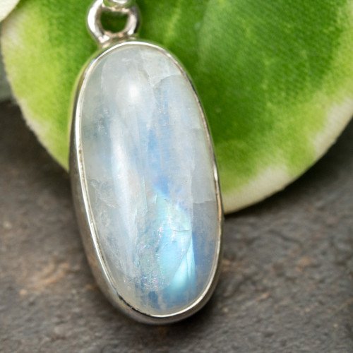 Rainbow Moonstone Necklace #1
