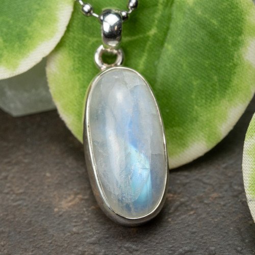 Rainbow Moonstone Necklace #1