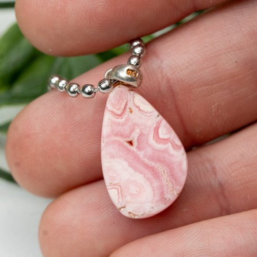 Rhodochrosite Necklace #1