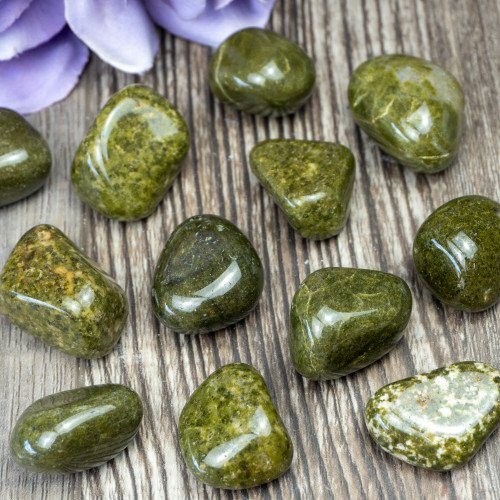 Epidote Tumbled