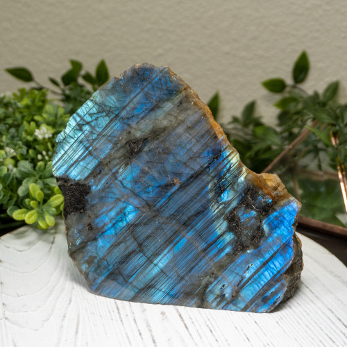 Labradorite Half Polished #3