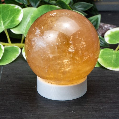 Large White Sphere Stand