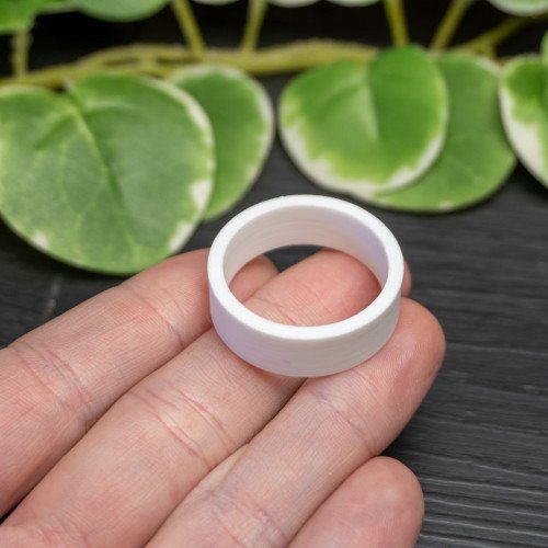 Medium White Sphere Stand