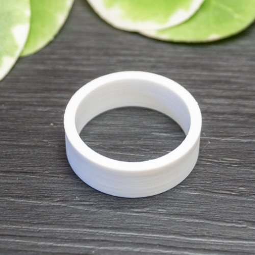 Medium White Sphere Stand