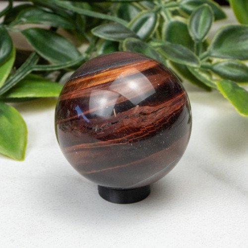 Small Black Sphere Stand