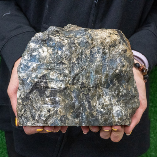 Extra Large Half Polished Labradorite #1